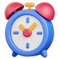 Alarm Clock 3D Icon