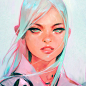 Storm, Ross Tran : I made a poll on my Patreon asking you guys what to draw next, and STORM WON!!! I love herrrr. :) Enjoy!~