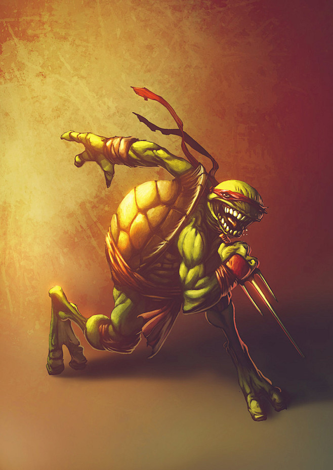 TMNT Rafael by M. Ma...