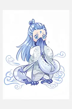 创意儿童卡通哪吒人物元素设计