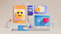 Microsoft | Emojis : We collaborated with Microsoft to conceptualize, design and execute a complete refresh of their existing library of Emojis.