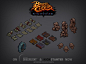 Battle Chasers: Nightwar Props!, Andy Hansen : Recently got the chance to work on Battle Chasers: Nightwar! There's a super awesome and passionate team building this game! If you haven't already, please share the game with everyone you know! These are som