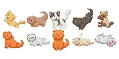 卡通猫  - 源文件下载【酷图网】卡通猫,矢量猫,手绘猫,猫插画,猫集合,猫合集,猫插图,各种猫,猫宠物,宠物,矢量宠物,卡通宠物,手绘宠物,宠物插画,可爱猫,矢量动物,卡通动物,手绘动物,动物插画,猫科动物,小猫,时尚猫,时髦猫,黑猫,白猫,猫咪,小猫咪,懒猫,调皮猫,猫动作,猫姿势,母猫,公猫