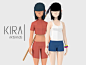 Update_1.1  New skin: Tank and shorts      The character is suitable for any low-poly games. It is rigged and ready out of the box. Rig setup is humanoid so you can use your animations with ease!  Create adventure, survival or any genre with Kira.    -Tri