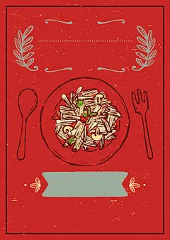 欧式红色大气意大利面海报招贴手绘背景矢量图平面广告_新图网 https://ixintu.com PASTA背景 意大利面背景 手绘背景 招贴背景 欧式背景 矢量背景 红色背景 餐饮背景 矢量图