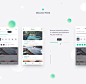 Harmony UI Kit : Harmony UI Kit for Sketch - Location-oriented mobile app concept to find, share and rate hiking places around you. It will help you kick start your next map-based application with it's clean and modern look. Harmony includes over 10 iOS r