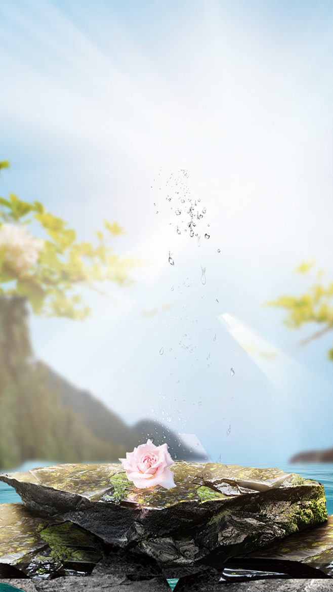 C4Dins风 C4D场景#植物场景搭建...