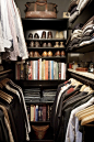 men's closet