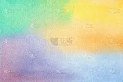 水的颜色背景。抽象艺术手画