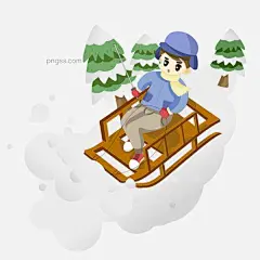 冬季雪橇手绘卡通人物PNG素材图片大小3000x3000px 图片尺寸1.54 MB 来自PNG搜索网 pngss.com 免费免扣png素材下载！彩色#冬季#海报装饰#滑雪#节日#卡通#卡通手绘#旅游#免抠#平面设计#清新#人物#手绘#