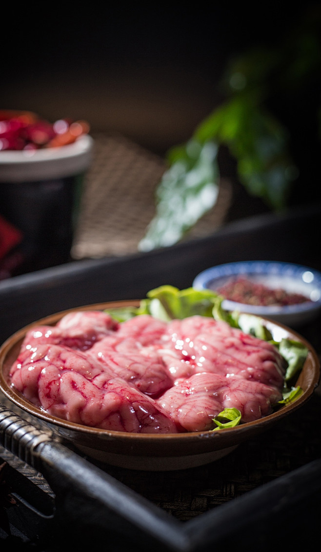 四川火锅菜品鲜脑花