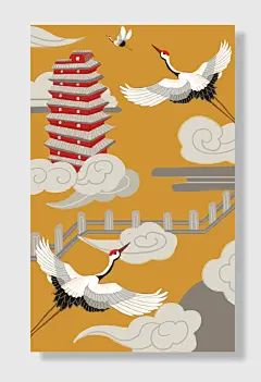 国潮卡通插画-图巨人