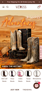 Online Women's Fashion Cowboy Boots & Booties | Wetkiss