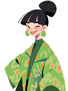楠楠nice采集到插画