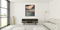 Interior assortment with frame mock-up Free Psd