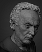 Jigsaw- John Kramer, Vimal Kerketta : Hey guys, likeness sculpt of John Kramer from the movie Saw played by Tobin Bell. I used fiber mesh just for the look for the main render. I liked the sleek look of it, i might change it on the sculpted hair too. Rend