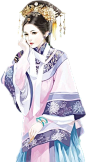 【免抠PNG素材篇】PNG手绘美女帅哥人物素材 17 - 浪漫人生 - .