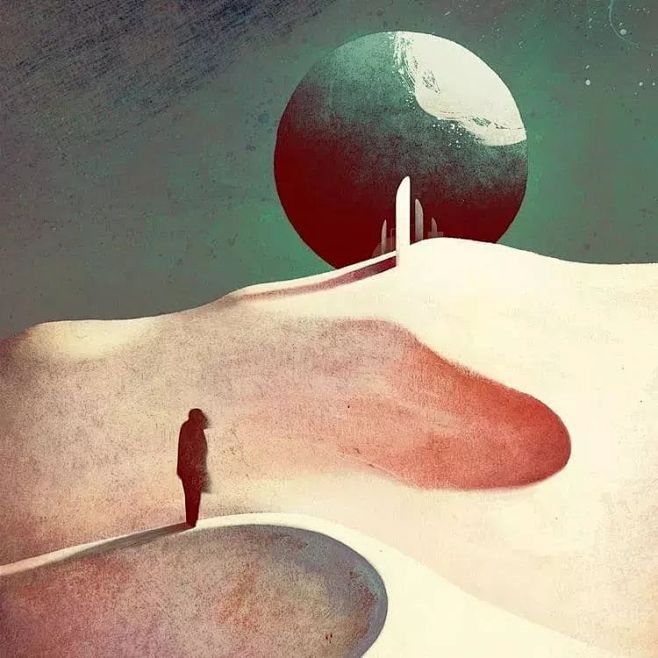 据说这些插画只有抑郁症患者能画出来owengent大家好我是兴元君以前跟