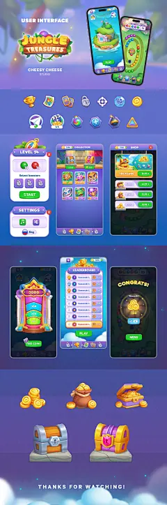 royal match Easter UI/UX UI ui design mobil game mobil game art easter ...