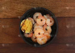 背景,海产,盘子,虾,壁纸,计划书,蔬菜,热,清新,食品
