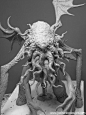 Cthulhu figure by Joel Harlow: 