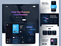Task - Landing Page dark app mobile apps mobile app dashboard saas sass task landing page landingpage landing website design web design webdesign website web
