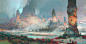 Lost Shores - Guild Wars 2, Theo Prins : Lost Shores - concept art for Guild Wars 2