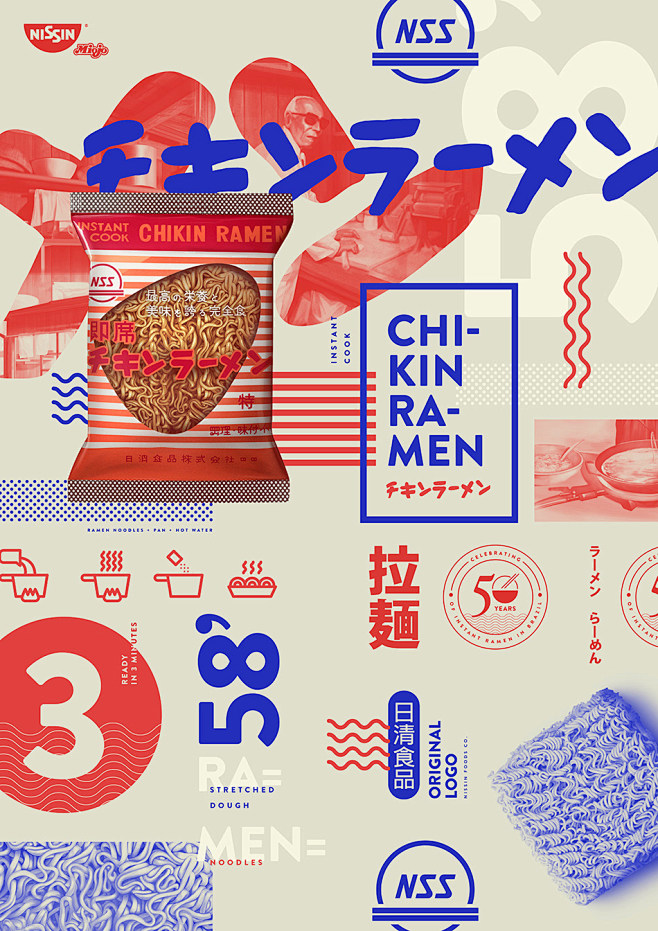 Nissin illustrations...