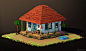 以前在behance收藏过一些作品的Maryam也在推上发 #MagicaVoxel# 的作品了@ @ ​​​​