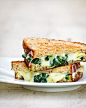 Spinach Artichoke Grilled Cheese.