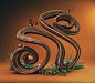 3D abstract CGI colorful Dgital Art rendering sculpture shiny