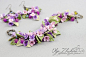 bracelet_and_earrings_with_flowers_by_polyflowers-d7p2ykd@北坤人素材