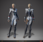 Skyforge female 3d character - Racer, Andrei Kolchin : Character created for Skyforge MMORPG project:
https://sf.mail.ru/
Ingame lowpoly model rendered in Skyforge Engine.
Concept Art by Dmitry Khrapovitsky
https://www.artstation.com/artwork/Lxk1l