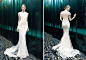 YolanCris | couture vintage wedding dresses 2015