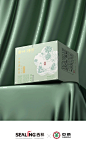 北京西林设计X中茶宋风系列.满庭芳包装设计-古田路9号-品牌创意/版权保护平台