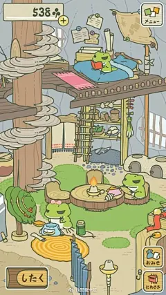 (/ω＼)自己脑补的蛙蛙生活，最后一张是蛙蛙旅行中把地给哈尼种萝卜～#青蛙旅行##旅かえる##黑糖米浆的宠物们# ​​​​