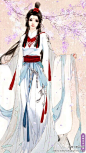 三生三世十里桃花插画