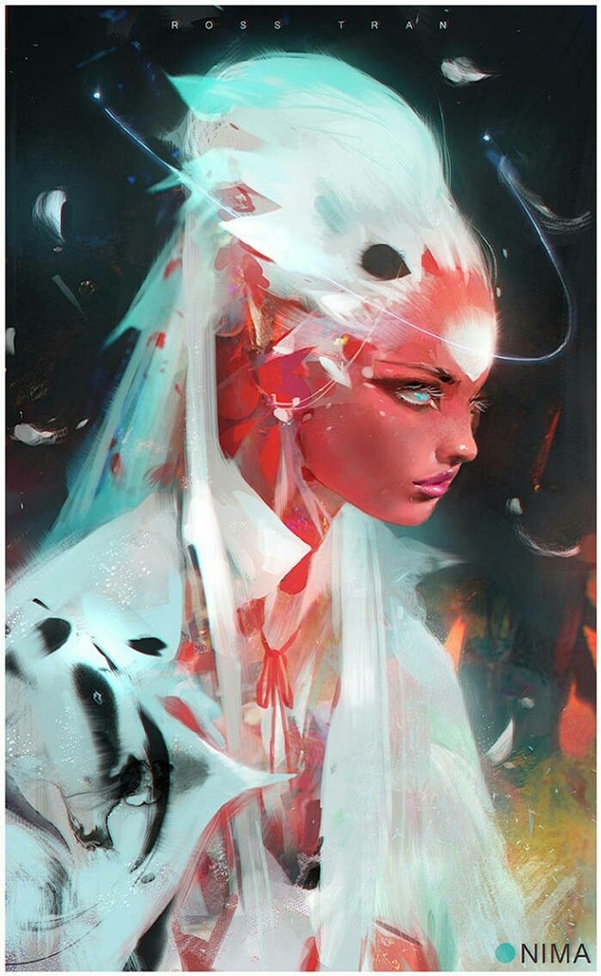 90后画师  Ross Tran  新作