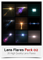 Lens Flares Pack 02 by khaledzz9