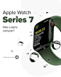 其中包括图片：Apple Watch Series 7 [GPS 45mm] Smart Watch w/ Midnight Aluminum Case
