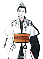 #jjseason插画# #season时尚插画# ----- Happy birthday to 靖王@王凯kkw   O绅士帅气 低调男神王凯