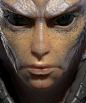 Mule Vomisa , Andy Brüning : I made this 'Drell' based in the amazing Mass Effect art. But I lost the finished hi_poly +(