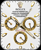 ROLEX Apple watch Faces full Pack - Gold & Cherry