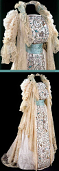 Tea gown, House of Rouff, Paris, ca. 1900.