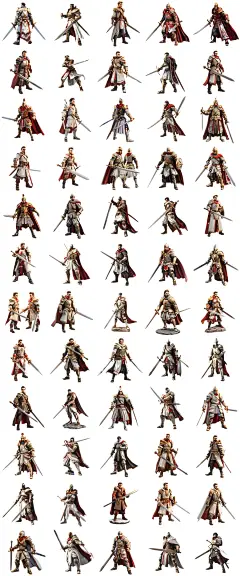 骑士中世纪剑客角斗士战士勇者游戏人物海报设计元素模板png素材-淘宝网