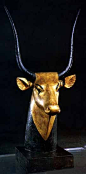 Egyptian ~ Sacred cow The Apis bull was a sacred bull, an actual animal picked yearly from the temple herd, that had no blemishes.  They were sacrificed on a yearly basis and the corpses were mummified and buried with honors in a tomb.