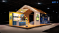 Exhibit Design FEBRABAN : Trade Fair Exhibit Design for Banco do Brasil