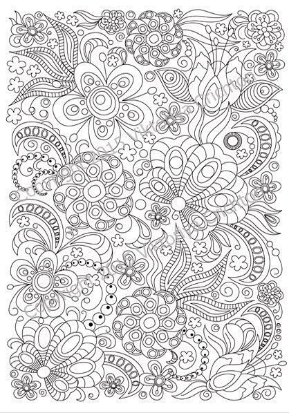 Adult coloring page ...