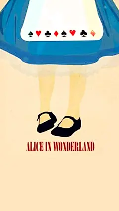 iPhone 壁纸 爱丽丝梦游仙境 兔子 红桃皇后