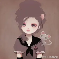 法国插画家Ludovic Jacqz洛丽塔风格唯美插画